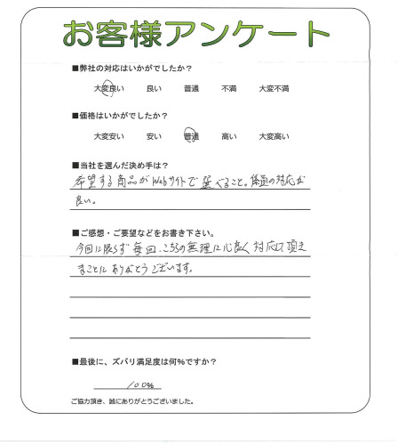 �����δ��ۤ�ʹ�����Ƥ���������