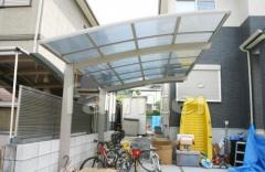 駐車場屋根 新日軽 ファインポート1台