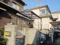 フラットテラス屋根1階 物干し竿掛