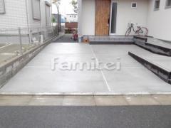 車庫土間コンクリート