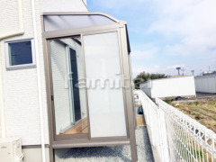 ガーデンルーム レギュラーサンルーム R型アール屋根 網戸(側面 サイド)