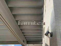 カーポート2台(ワイド) ツイン YKKAP ジーポートPro 積雪50cm対応 フラット屋根 折板屋根