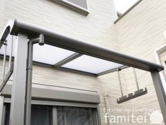 本体色 シャイングレー 屋根色 クリアマット 物干し(ロング吊下げ)