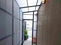 ドア付き ストックヤード 三協アルミ オイトック 波板タイプ