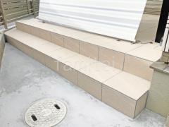 タイルデッキ 壁2面 LIXIL グレイスランド ベーシック