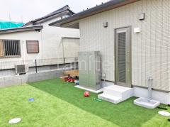 人工芝 防草シート加工 ヨシミツ毛織 リアル人工芝 35mm