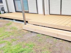 人工木デッキ LIXIL 人工木 樹ら楽ステージ