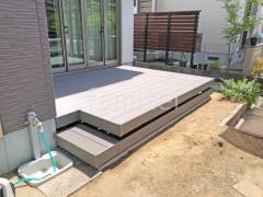 人工木デッキ LIXIL 人工木 樹ら楽ステージ