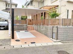 カーポート1台 (単棟) LIXIL カーポートSC フラット屋根 吊り下げ屋根