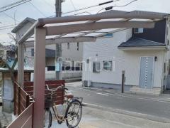 サイクルポート 自転車バイク屋根 LIXIL ネスカR アール屋根