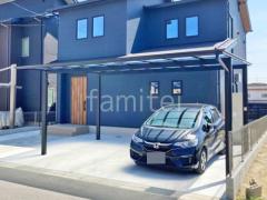 新築シンプル オープン外構