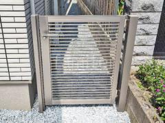 片開き 門扉 LIXIL AB YR2型 細横桟