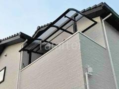 2階ベランダ屋根 YKKAP ソラリアR アール屋根 スタンダード 壁付