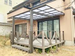 カーポート1台 (単棟) LIXIL ネスカF フラット屋根