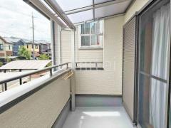 2階ベランダ屋根 YKKAP ソラリアF フラット屋根 スタンダード 壁付
